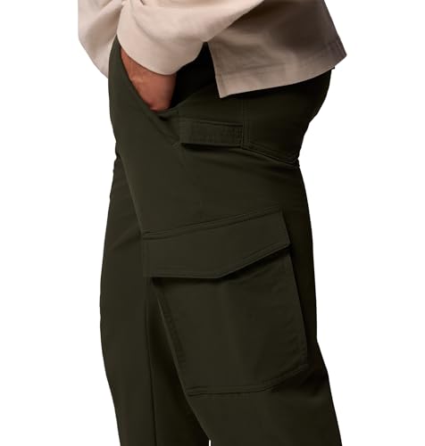 Columbia Men's ROC Tech Cargo Pant, Hiking Cargo Trousers, Greenscape, 31 Waist x 34 Length - 10