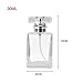 JJKMALL- Luxury 30ml 1OZ Thick Refillable Clear Glass Spray Perfume Bottle Empty Atomizer Bottle Makeup 1pc Free Funnel Filler 1PC Free 3ml dropper 1pc free Storage Gift bag