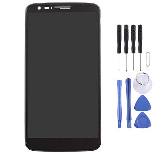 LKXJZFIEO LCD Display + Touch Panel with Frame for LG Optimus G2 / LS980 / VS980(Black) (Color : Black)