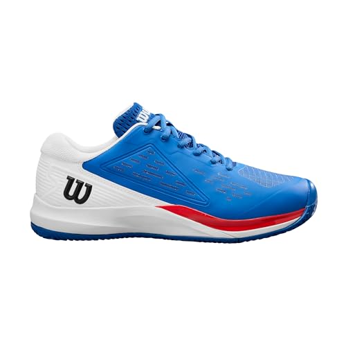 Wilson Zapatillas de Tenis Hombre Rush Pro Ace Clay, Ajuste Seguro y Soporte Dinámico, Malla...
