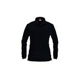 103 長袖ポロシャツ ブラック L