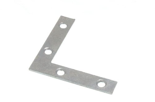 250 x 50 mm BZP acciaio piatto angolo Brace staffe angolari: forte, rinforzo resistente alla ruggine
