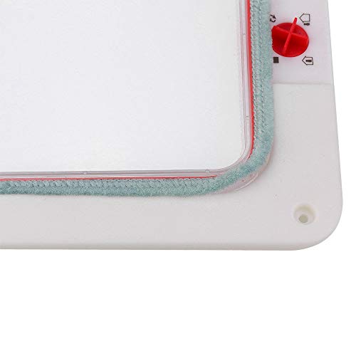 Kiar Pet Door 4 Way Locking Small Medium Large Dog Cat Flap Magnetic White Frame Weatherproof Pet Doors for Cats & Doggie with Circumference Suitable for Window & Wall