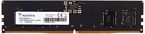Image of ADATA AD5U48008G-DT Module de memoire 16 Go 2 x 8 Go DDR5 4800 MHz
