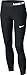 Nike Mädchen Tights G NP, Schwarz/Weiß, S