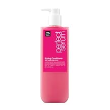 Mise En Scene Perfect Hair Perfume Conditioner - Styling Serum Conditioner - with Peony and Rose Scent, Styling Memory & Heat Protection, Enriched with Argan Oil, Daily Nourishing, 22.99 Fl. Oz.