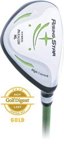 Paragon Rising Star Kids Junior Hybrid Iron Ages 8-10 Green/Left-H