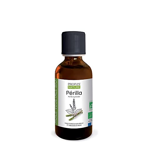 Huile de Périlla Bio - 100% pure et naturelle - 50ml - Laboratoire Propos Nature