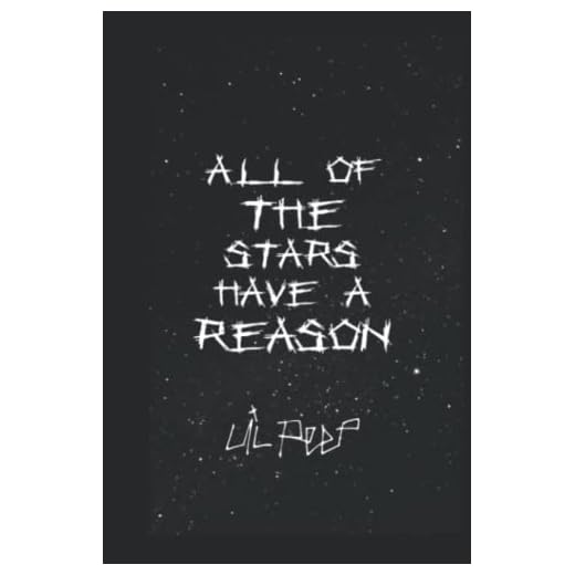 Lil Peep Star Shopping Lyrics Starry Background Notebook: Journal Notebook For Adults And Kids, Diary Journal for Writing, Students and Teachers, (120 Pages 6" x9")