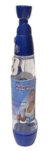 Cool Downz Personal Water Mister with Pump and Adjustable Head, Blue