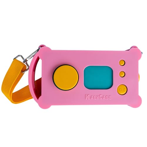 KALYCASE Housse de Protection Compatible Fabrique à Histoires LUNII V1 V2 V3 - Coque/Pochette Rose Conteuse Lunni