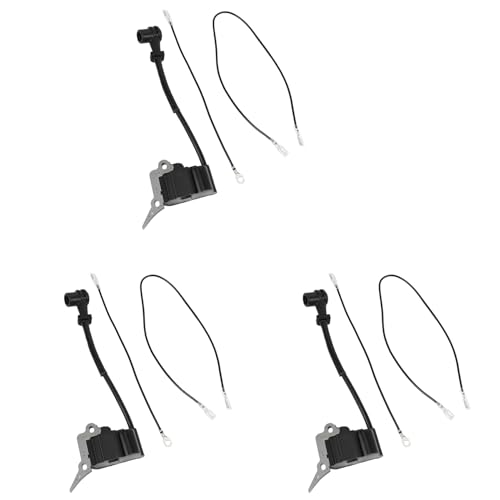Hndhbfgrt 3X Bobina de Encendido Piezas de Motosierra Recortadora 2500 25Cc Repuestos de Motosierra para Herramientas Eléctricas de Jardín