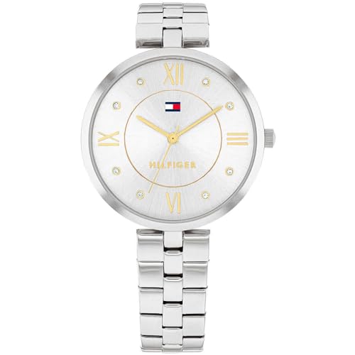 Tommy Hilfiger Ella Reloj Para Mujer Analógico De Cuarzo Con Brazalete De Acero Inoxidable 1782683 Tommy Hilfiger Ella Reloj Para Mujer Analógico De Cuarzo Con Brazalete De Acero Inoxidable 1782683
