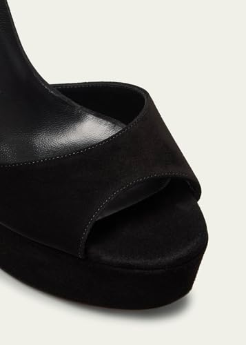 Women's Chunky High-Heel Platform Sandals - Adjustable Ankle Strap, Open Toe Bridal Party Wedding Evening Dress Shoes2