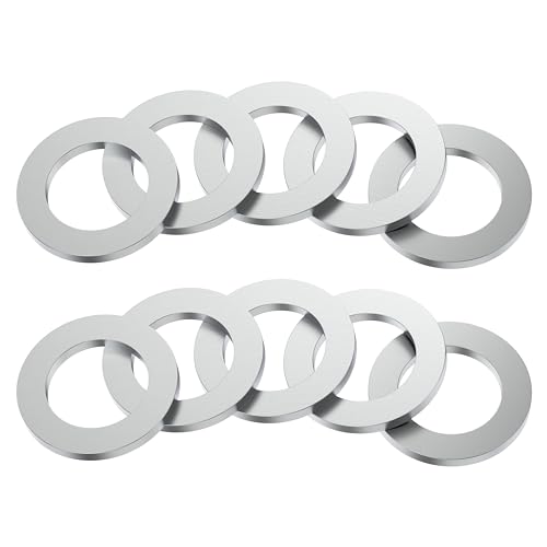 Image of Aluminium Oil Drain Plug Gaskets - 14mm Crush Washer for Leak Proof Sealing - Durable & Reliable Oil Plug Washer - Compatible with Honda & Acura Part# 94109-140-00 (Pack of 10)
