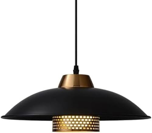 Lampe Suspendue de Décoration de Café et Bureau au Design Rétro E27
