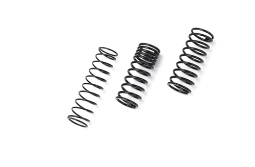 For Logitech G25 G27 G29 G920 Kit de resorte de Pedal for volante de carreras: 3 uds. Resortes de Pedal de embrague de acelerador de freno de Metal negro