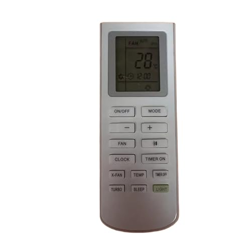 Télécommande YAM1F pour climatiseur version anglaise - Modèle de remplacement 1 pièce