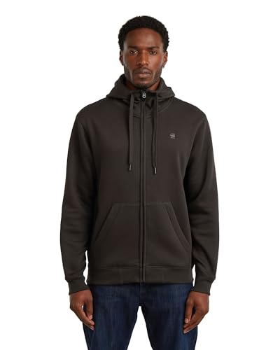 G-Star Sudadera Premium Core Hooded Zip Para Hombre, Marrón Ganache D16122-C235-G652 , M G-Star Sudadera Premium Core Hooded Zip Para Hombre, Marrón Ganache D16122-C235-G652 , M
