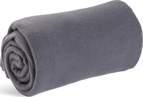 Wolf Essentials Cozy-Soft Microfleece Travel Blanket, 50x60 Inch,...