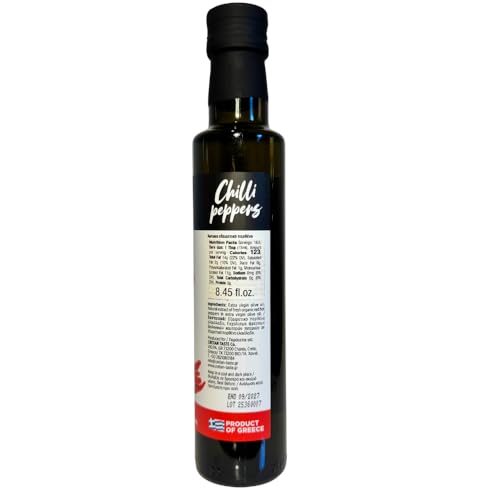 Aceite de Oliva Extra Virgen con Chile Infundido 250 ml miniatura 7