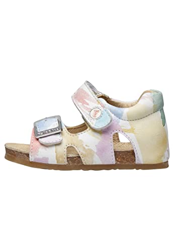 Falcotto BEA-Sandalo in pelle con fibbia e velcro