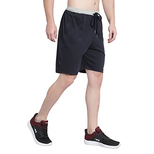 Image of OORA Men's Plus Sizes Cotton Shorts M to 5XL, 28 to 48 Inches Waistline