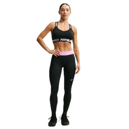 Image of Nike Womens Pro Mid-Rise Full-Length Leggings