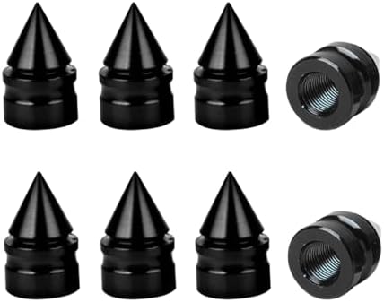 Amazon.com: Osilly Car Tire Valve Caps, 8 Pack Spike Aluminium Alloy ...