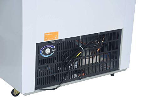 Freezer Horizontal FH150B Branco e Borda Preta Ártico 110V - 120 litros