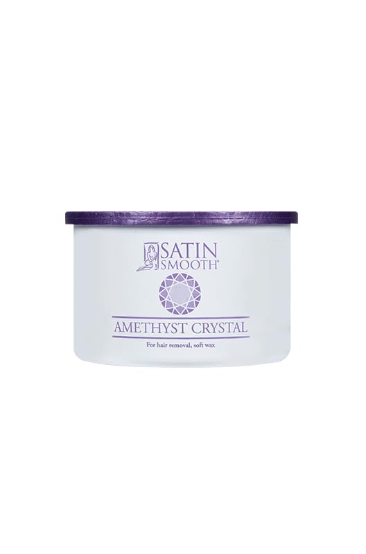 Miniatura 2 de Satin Smooth Cera depilatoria de cristal amatista 14oz.