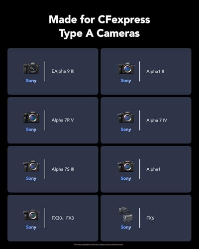 Image of Lexar Professional Silver Series CFexpress 4.0 Type A Card 1TB, CFe Card up to 1750MB /s Read, VPG200, 8K Video CF Card, Memory Card Compatible with Sony Alpha and Sony FX Cameras