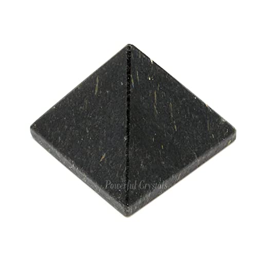 Pyramide en Nuummite pour purifier la maison des ondes négatives