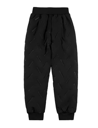 Boys Girls Fleece Joggers Trousers Kids Casual Warm Sweatpants Windproof Elastic Waist Sports Trousers2