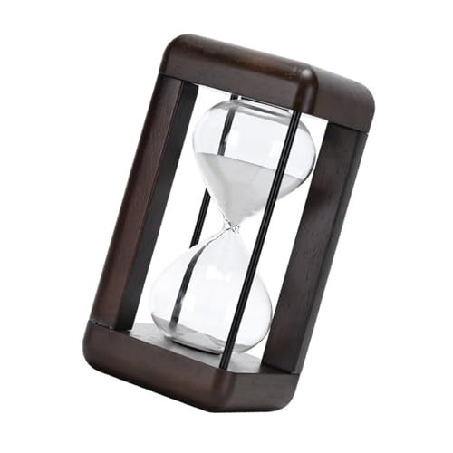 Outil de gestion du temps sablier bicolore pour bureau moderne