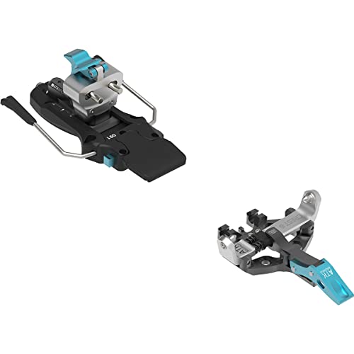 ATK Bindings Attacco da sci alpinismo Crest 8, black-white-light blue, 91MM