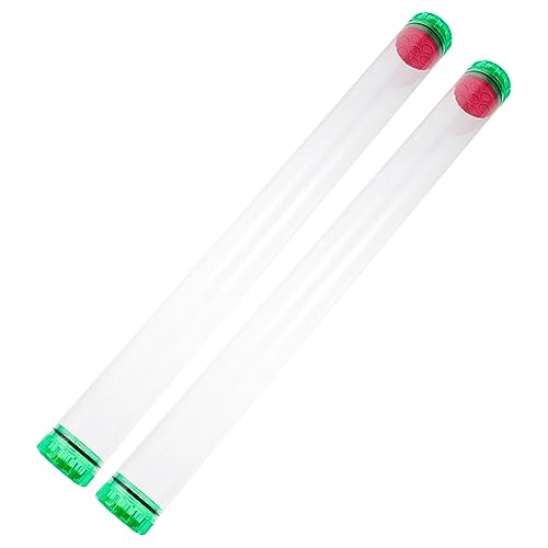 Toddmomy Fishing Kit Float Tube Accessories Plastic Floats Tube Holder for Fishing Supplies Dobber Tube Random