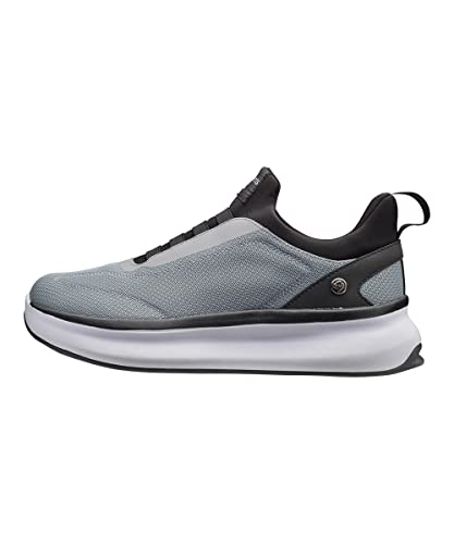 Silvert's Adaptive Clothing & Footwear Men’s Extra Wide Comfortable Slip On Sneakers Without Laces