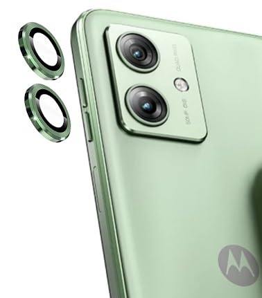 Image of For Motorola Moto G54 5G Camera Lens Protector 9H Tempered Glass, NEW LATEST Upgraded HQ+ Camera Lens Protec tor For Motorola Moto G54 5G [2 Pack -1 Set, Green]