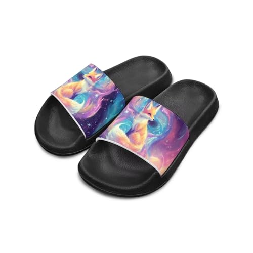 Slides for Kids Beach Water Shoes Non-Slip Quick-Dry Sandals for Girls Boys