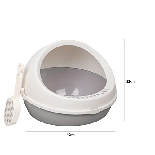 Gralara Lettiera per Gatti Semi-aperta Padella