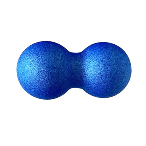 Menolana Peanut Massage Ball Myofascial Roller Accessories Portable Massage Roller Fasciitis Roller for Sports Fitness, Blue
