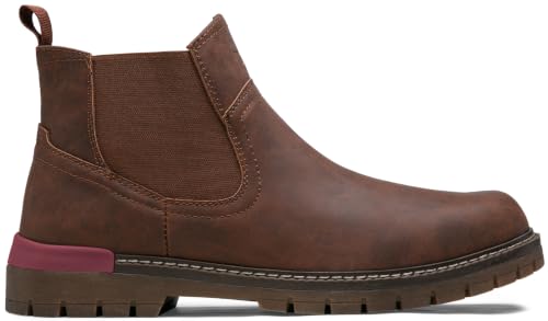 Image of Jousen Men's Chelsea Boots Casual Slip On Ankle Boots with Memory Foam