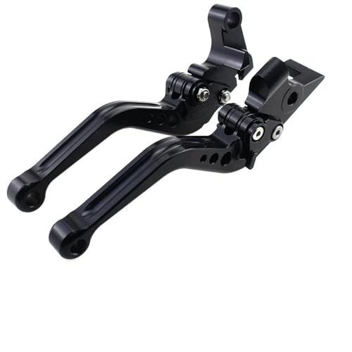 DIQXLGS Hebel Für Kawasaki ZZR1400 ZZR 1400 2006-2015 Motorrad-Bremskupplungshebel Einstellbar 2007 2008 2009 2010 2011 2012 2013 2014 Kupplungs(Black-142mm)