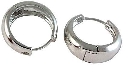 salman Khan Bali Silver Round Hoop Earring for Men and Boys