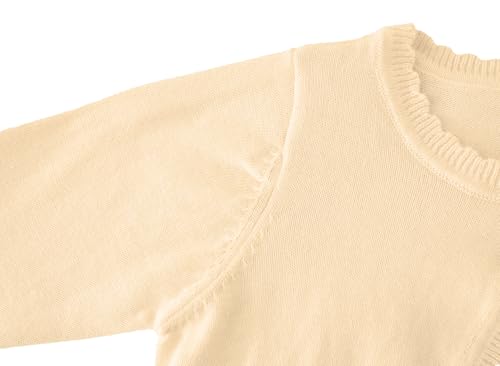 Image of Girls Bolero Cardigan Sweater Toddler Kids Long Sleeve Button Knit Shrug Cropped Cover Up Jacket Tops