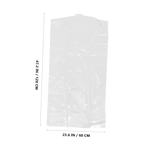 Alipis 30pcs Garment Bags for Clothing Storage Suit Bags for Closet Dustproof Suit Covers for Hanging2