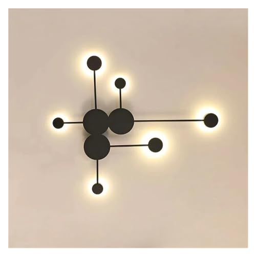 Wall lamp, _ȃVv LED EH[vrO[̃er̕ǐQ̃xbhTChvkƂ̑Lze̕Ǔ(Black,Warm light)