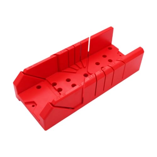 Ｚｉａｌｏｆｉ Caja de Inglete para Corte de Madera Y Ramas, Rojo, 12inch