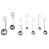 Photo Gallery 7/10/11pcs home cucina cucchiaio misurino con scala trasparente per cottura torta caffè food grade acciaio inox Photo Gallery 7/10/11pcs home cucina cucchiaio misurino con scala trasparente per cottura torta caffè food grade acciaio inox